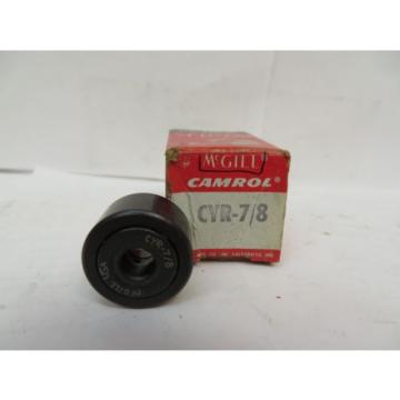 McGill Cam Yoke Roller Bearing CYR 7/8 CYR78 New