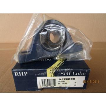 RHP   680TQO970-1   NP20 DEC SELF-LUBE ARR AR3P5 2 BOLT 20MM PILLOW BLOCK BEARING(=SKF SY20 WR,) Industrial Bearings Distributor