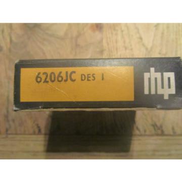 RHP   EE843221D/843290/843291D   PRECISION BEARING 6206JC DES 1 NEW &amp; BOXED Industrial Bearings Distributor