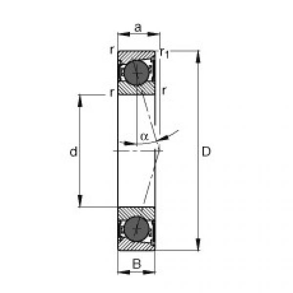 FAG   500TQO729A-1   Spindellager - HCB71901-C-2RSD-T-P4S Industrial Plain Bearings #1 image