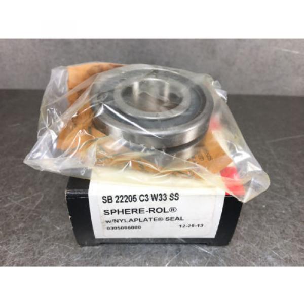 NEW McGill SB 22205 C3 W33 SS Spherical Roller Bearing Sphere-Rol #1 image