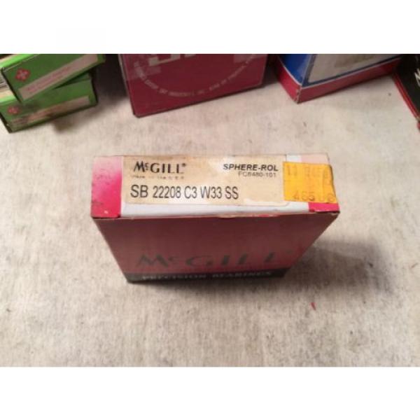 MCGILL  /bearings #SB/22208 W33 SS  ,30 day warranty, free shipping lower 48! #1 image