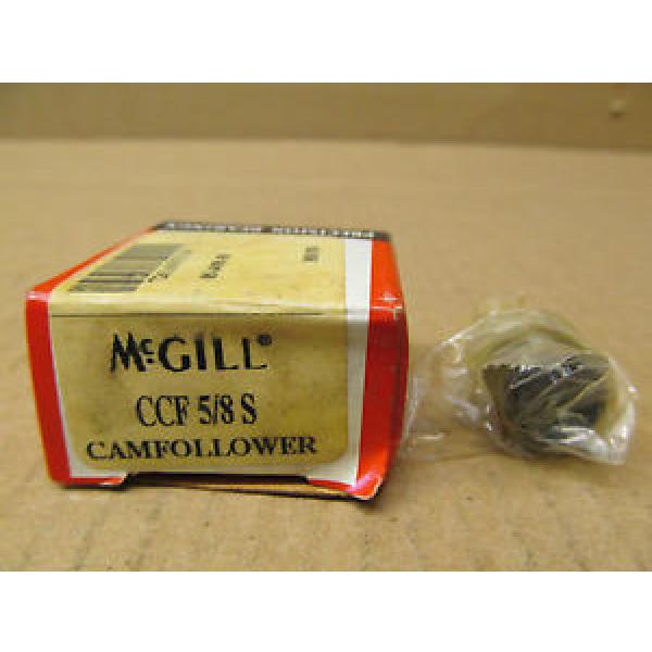 1 NIB MCGILL CCF-5/8-S CCF5/8S CCF58S CAMFOLLOWER NEEDLE ROLLER BEARING #1 image