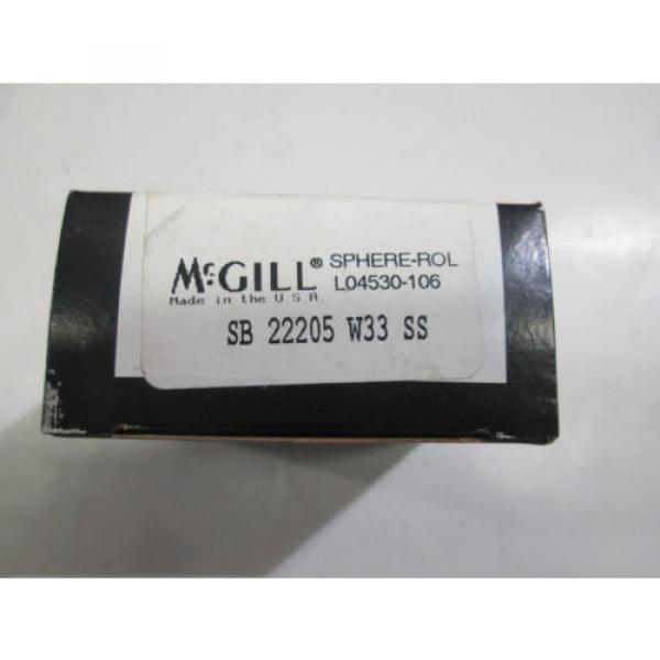 MCGILL, SB22205W33SS SPHERE-ROLL BEARING #2 image