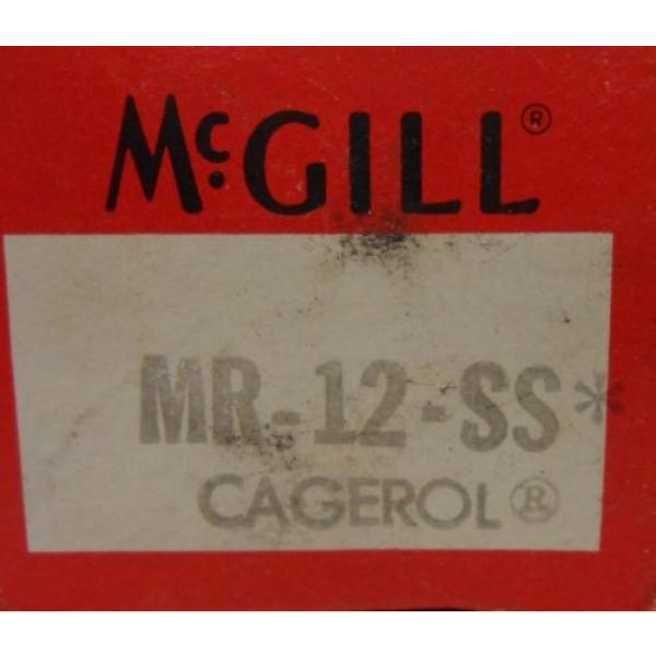 MCGILL, NEEDLE ROLLER BEARING, MR-12-SS, 0.7500&#034; BORE, 1.2500&#034; OD #2 image