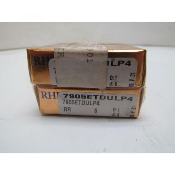 RHP   M282249D/M282210/M282210D   7905ETDULP4 Super Precision Bearing Set of 2 NIB Industrial Plain Bearings #1 image