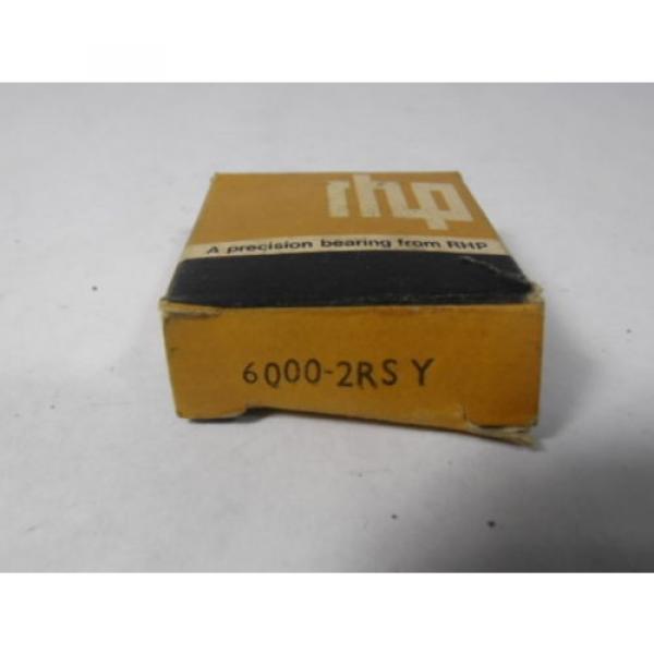 RHP   508TQO749A-1   6000-2RSY Sealed Ball Bearing ! NEW ! Bearing Catalogue #3 image